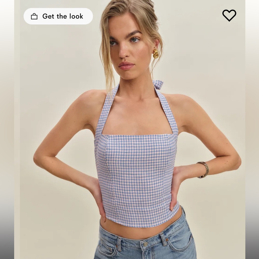 NWT reformation Malika top